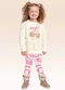 Fakini Kids - Conjunto Blusão e Legging Bege - variação: Bege