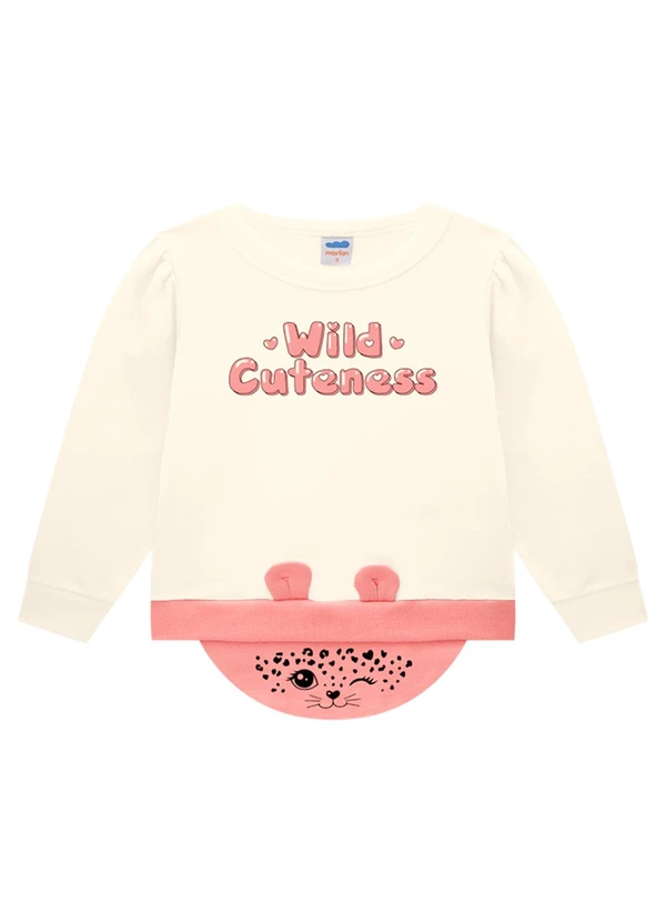 Marlan - Conjunto Blusão e Legging em Molecotton Bege 2