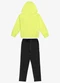 Rovi Kids - Conjunto Blusão e Legging Feminino Roxo - variação: Amarelo