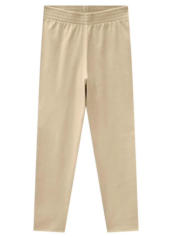 Marlan - Conjunto Blusão e Legging Jeans Bege 4