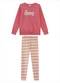 Marlan - Conjunto Blusão e Legging Pied Bege - variação: Laranja