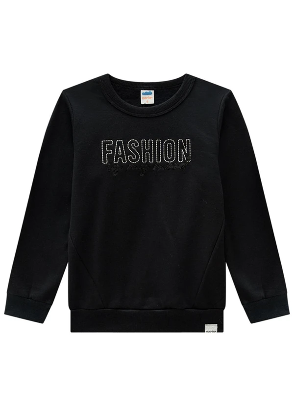 Marlan - Conjunto Blusão e Legging Princesa Preto 2