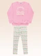 Fakini Kids - Conjunto Blusão e Legging Vermelho - variação: Rosa