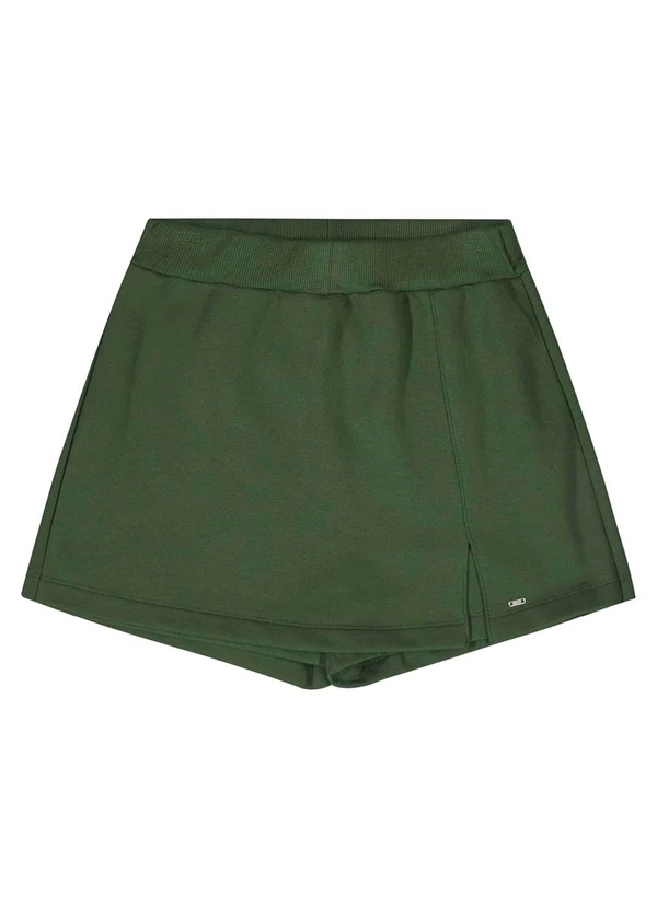Gloss - Conjunto Blusão e Short-Saia Juvenil Verde 6