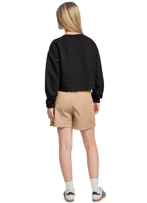 Gloss - Conjunto Blusão e Short-Saia Preto - GLOSS