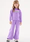 Up Baby - Conjunto Blusão e Wide Leg Infantil Roxo - variação: Roxo
