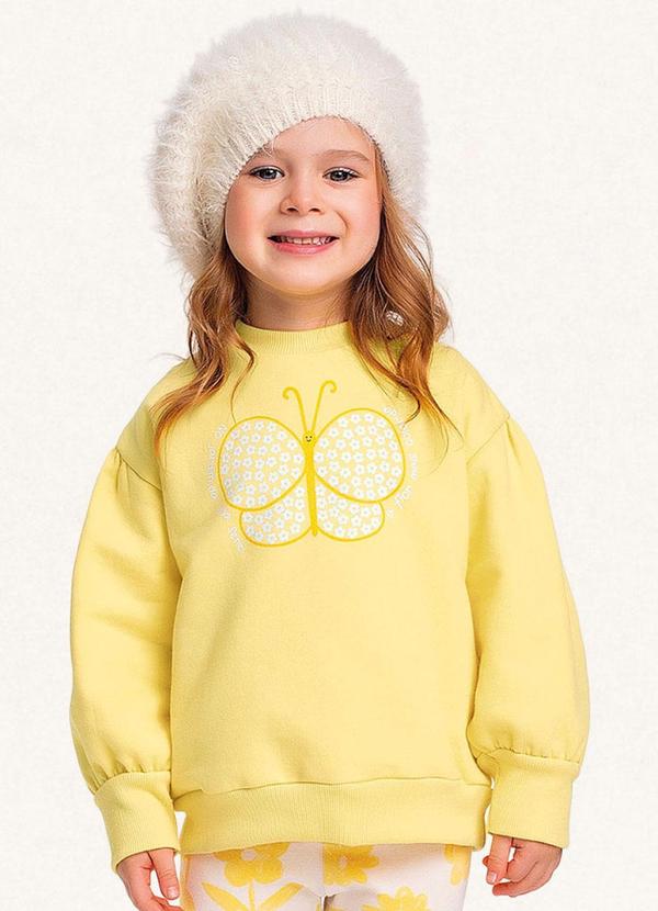 Fakini Kids - Conjunto Blusão/Legging Amarelo 3