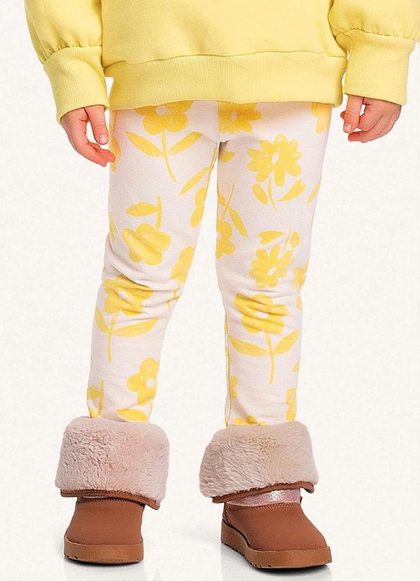 Fakini Kids - Conjunto Blusão/Legging Amarelo 4