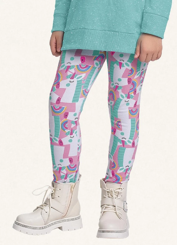 Fakini Kids - Conjunto Blusão/Legging Azul 4