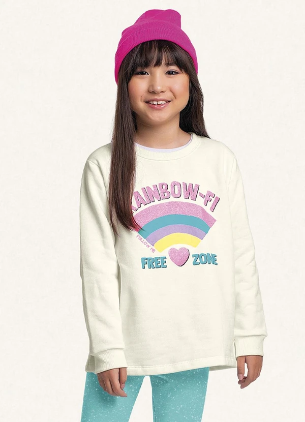 Fakini Kids - Conjunto Blusão/Legging Azul 3