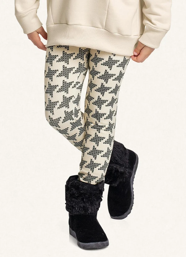 Fakini Kids - Conjunto Blusão/Legging Bege 5