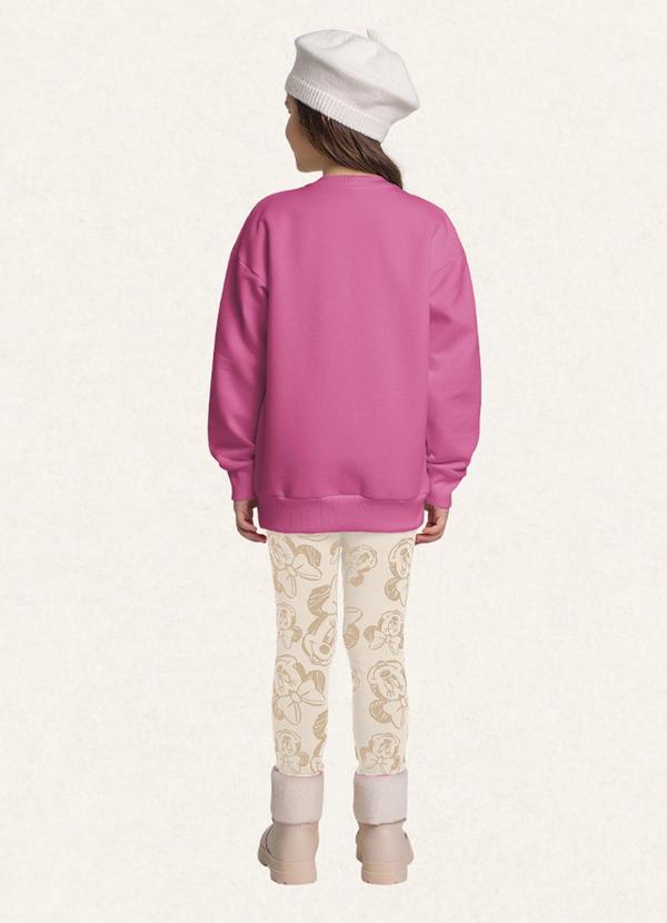 Fakini Kids - Conjunto Blusão/Legging Minnie Bege 2
