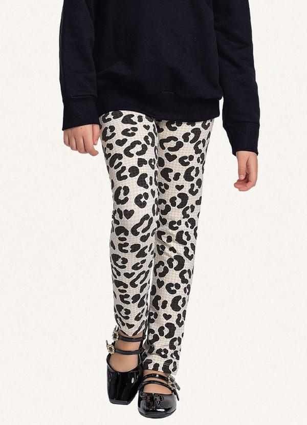 Fakini Kids - Conjunto Blusão/Legging Preto 4