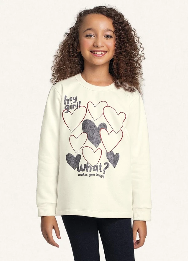 Fakini Kids - Conjunto Blusão/Legging Preto 3