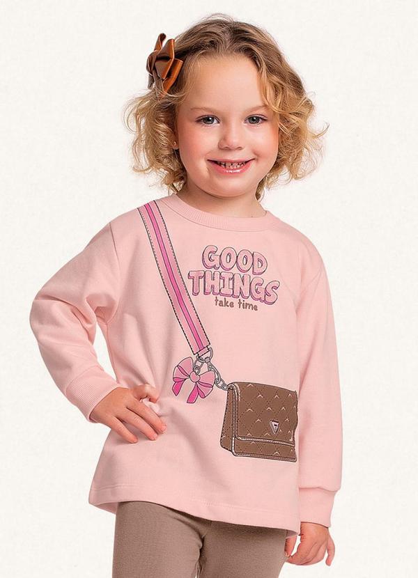 Fakini Kids - Conjunto Blusão/Legging Rosa 2