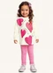 Fakini Kids - Conjunto Blusão/Legging Rosa - variação: Rosa