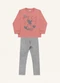 Fakini Kids - Conjunto Blusão/Legging Rosa - variação: Rosa