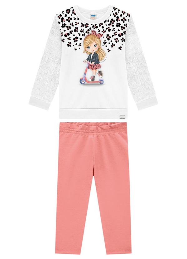 Marlan - Conjunto Blusão Sportconfort e Calça Bege