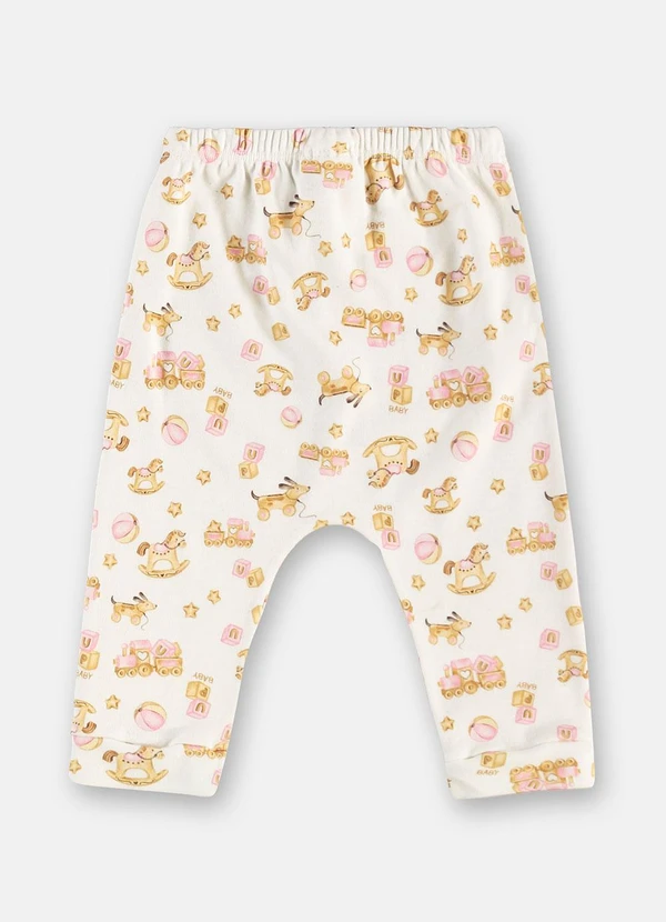 Up Baby - Conjunto Body Calça Branco 6