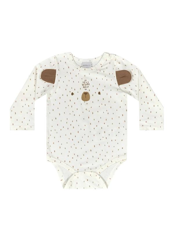 Quimby - Conjunto Body e Calça Bebê Bege 4