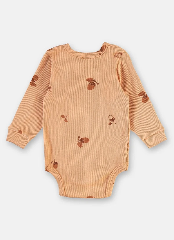 Up Baby - Conjunto Body e Calça Marrom 3