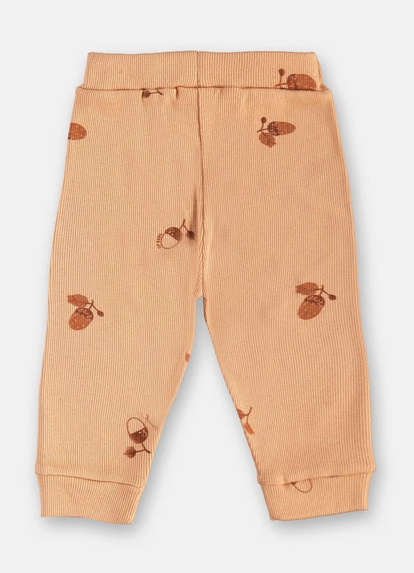 Up Baby - Conjunto Body e Calça Marrom 5