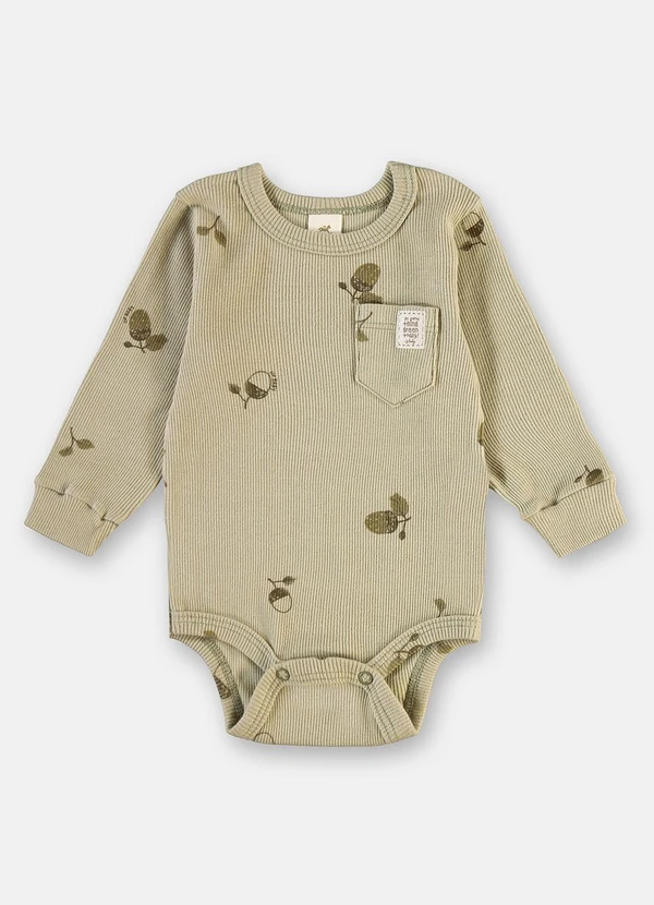 Up Baby - Conjunto Body e Calça Verde 2