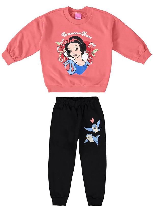 Malwee Kids - Conjunto Branca de Neve® Disney Menina Rosa