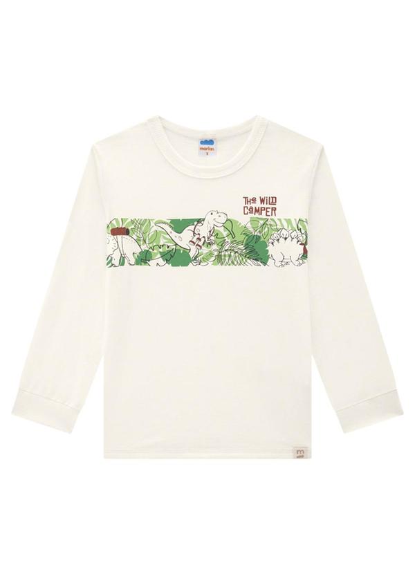 Marlan - Conjunto Camiseta e Calça em Moletinho Bege 2