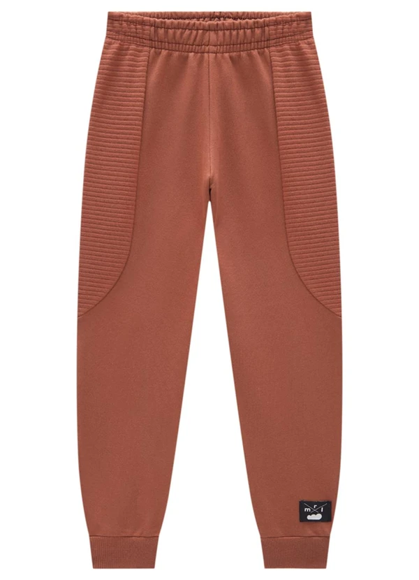 Marlan - Conjunto Camiseta e Calça em Moletinho Bege 4