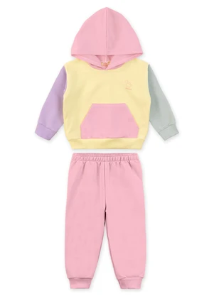 Marisol - Conjunto Candy Longo Infantil Amarelo - MARISOL