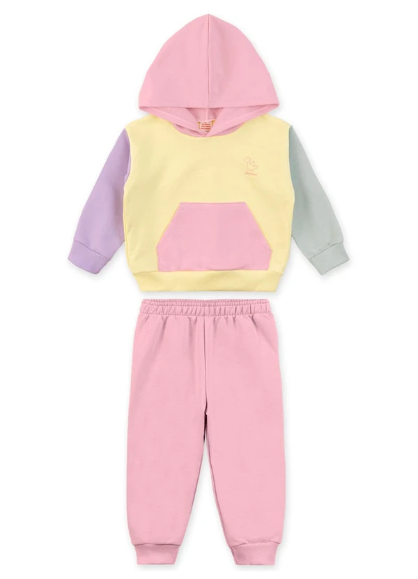 Marisol - Conjunto Candy Longo Infantil Amarelo