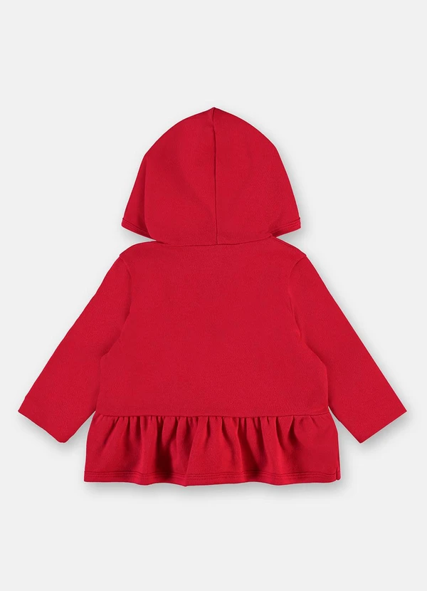 Up Baby - Conjunto Cardigan Calça Vermelho 5