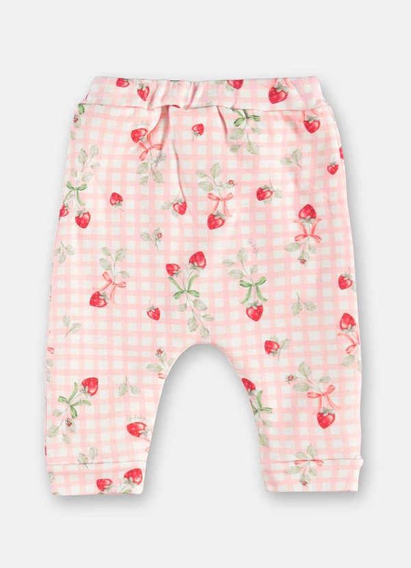 Up Baby - Conjunto Cardigan Calça Vermelho 7