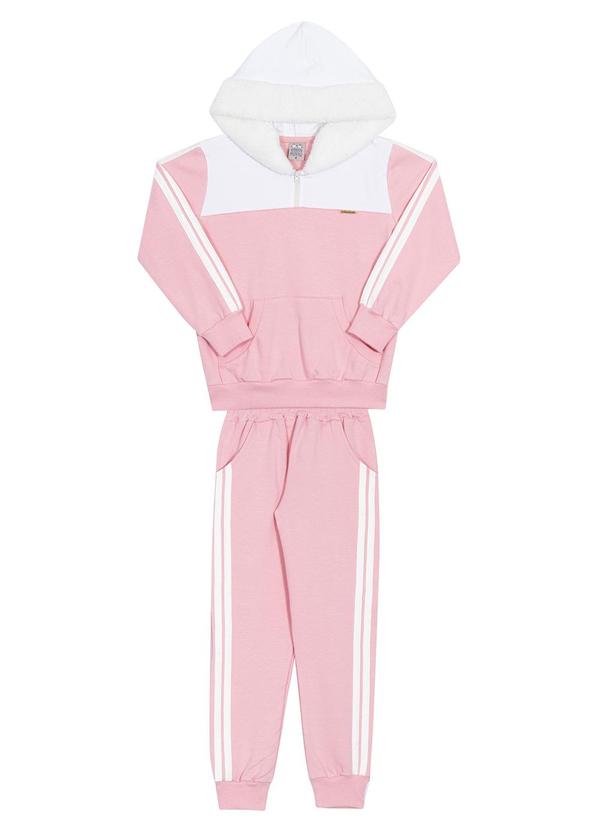 Randa Mundu - Conjunto Casaco / Calça Molecotton Branco