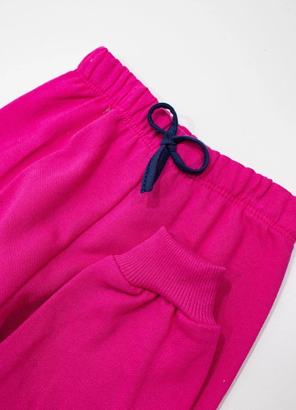 Turminha - Conjunto Casaco e Calça Amarração Menina Azul 3