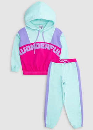 Turminha - Conjunto Casaco e Calça Verde - TURMINHA