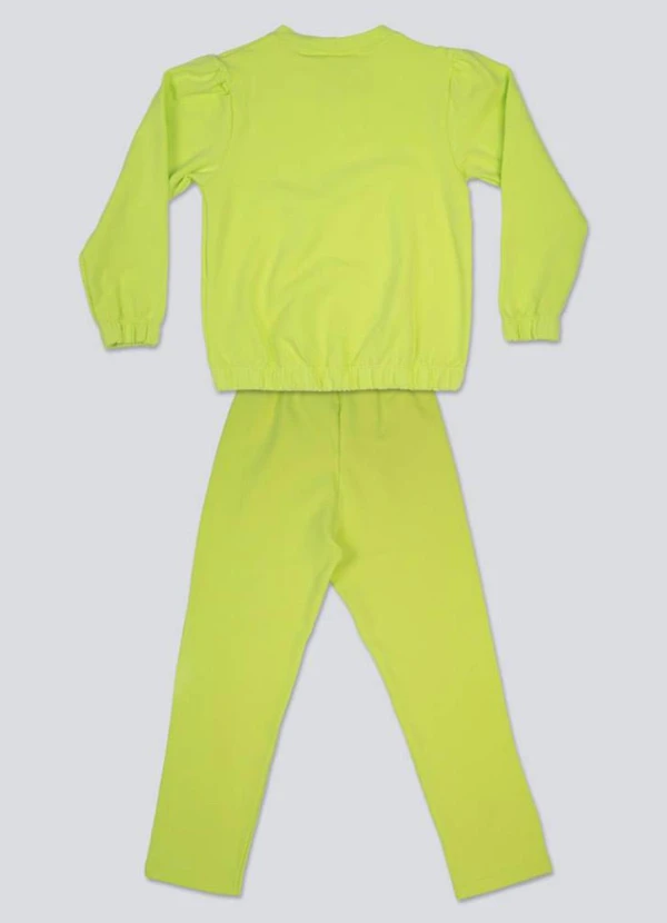 Fakini Kids - Conjunto Casaco e Calca Verde 2