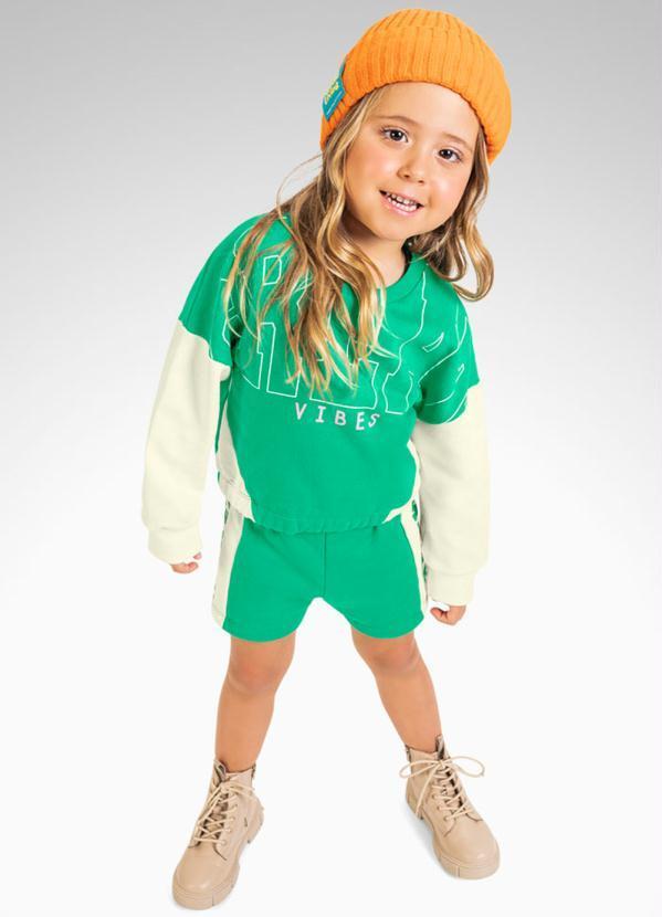 Playground - Conjunto Casaco e Short Verde