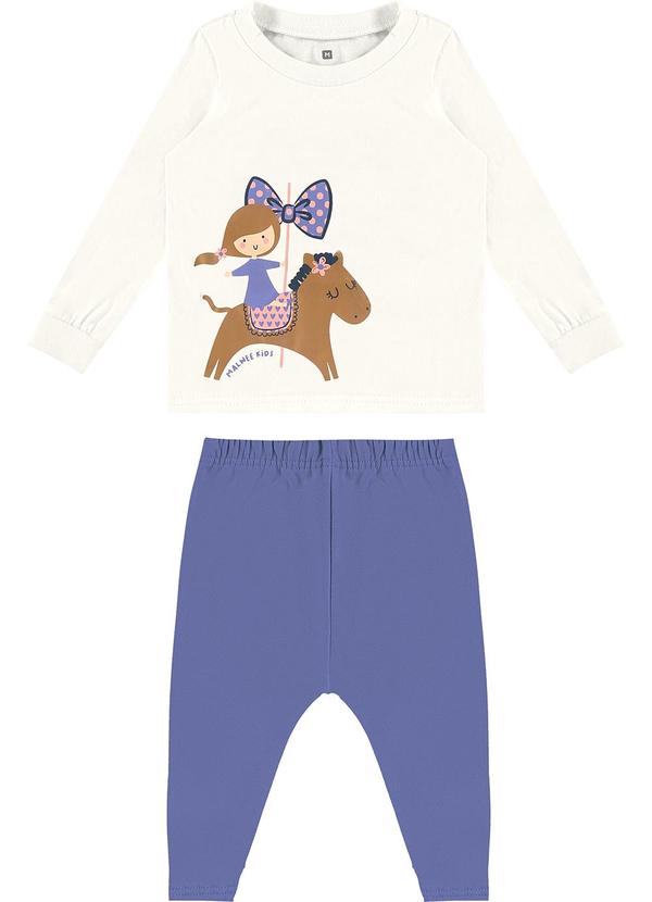 Malwee Kids - Conjunto Cavalinho Saruel Bege 2