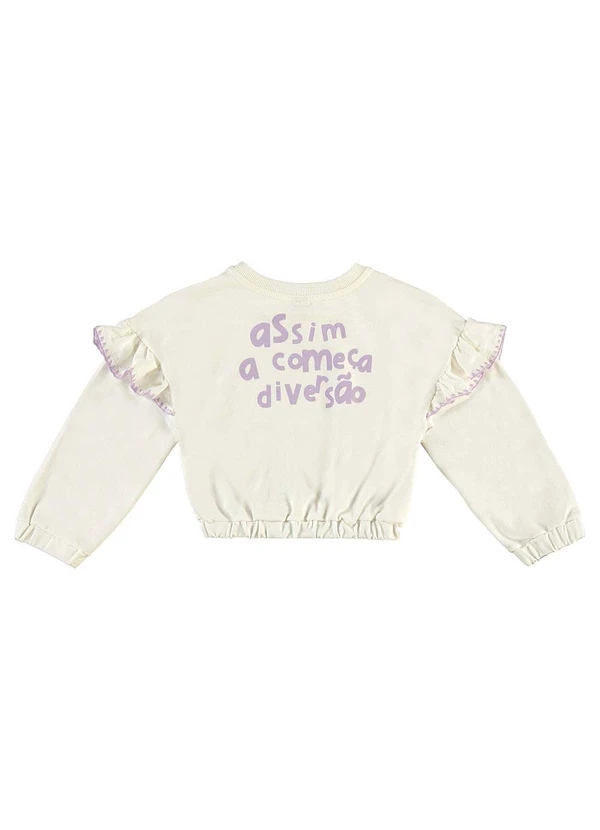 Três e Já - Conjunto com Blusão e Short Bege 6