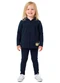 Malwee Kids - Conjunto com Bordado de Urso Rosa Claro - variação: Azul Marinho