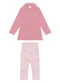 Alakazoo - Conjunto com Calça e Casaco em Moletom Rosa - variação: Rosa