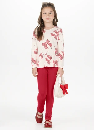 Alakazoo - Conjunto com Calça e Jaqueta com Capuz Vermelho - ALAKAZOO
