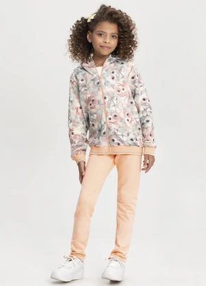 Alakazoo - Conjunto com Calça Lisa e Jaqueta Verde - ALAKAZOO