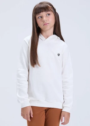 Vida Costeira - Conjunto com Capuz e Pingente Off White - VIDA COSTEIRA