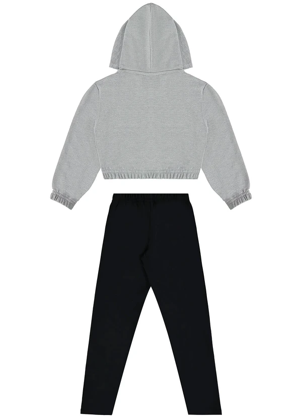 Guloseima - Conjunto com Cropped e LeggingCinza 2