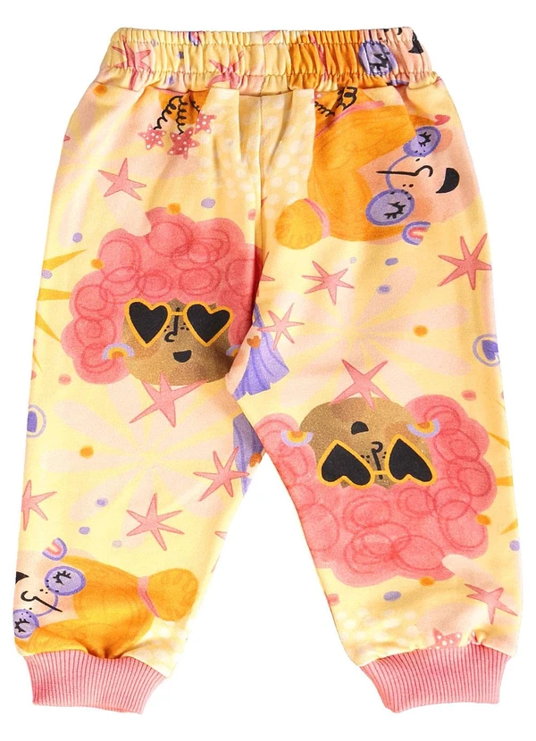 Três e Já - Conjunto com Jaqueta e Calça Amarelo 8