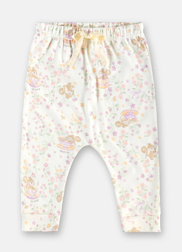 Up Baby - Conjunto Comfy Suedine Branco 5