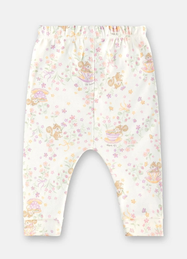 Up Baby - Conjunto Comfy Suedine Branco 6